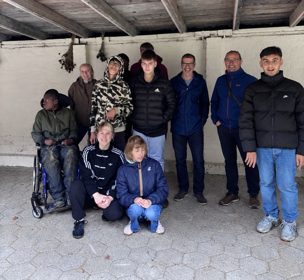 Die Gruppe Arbeitslehre der Kielkampschule im Heilgarten