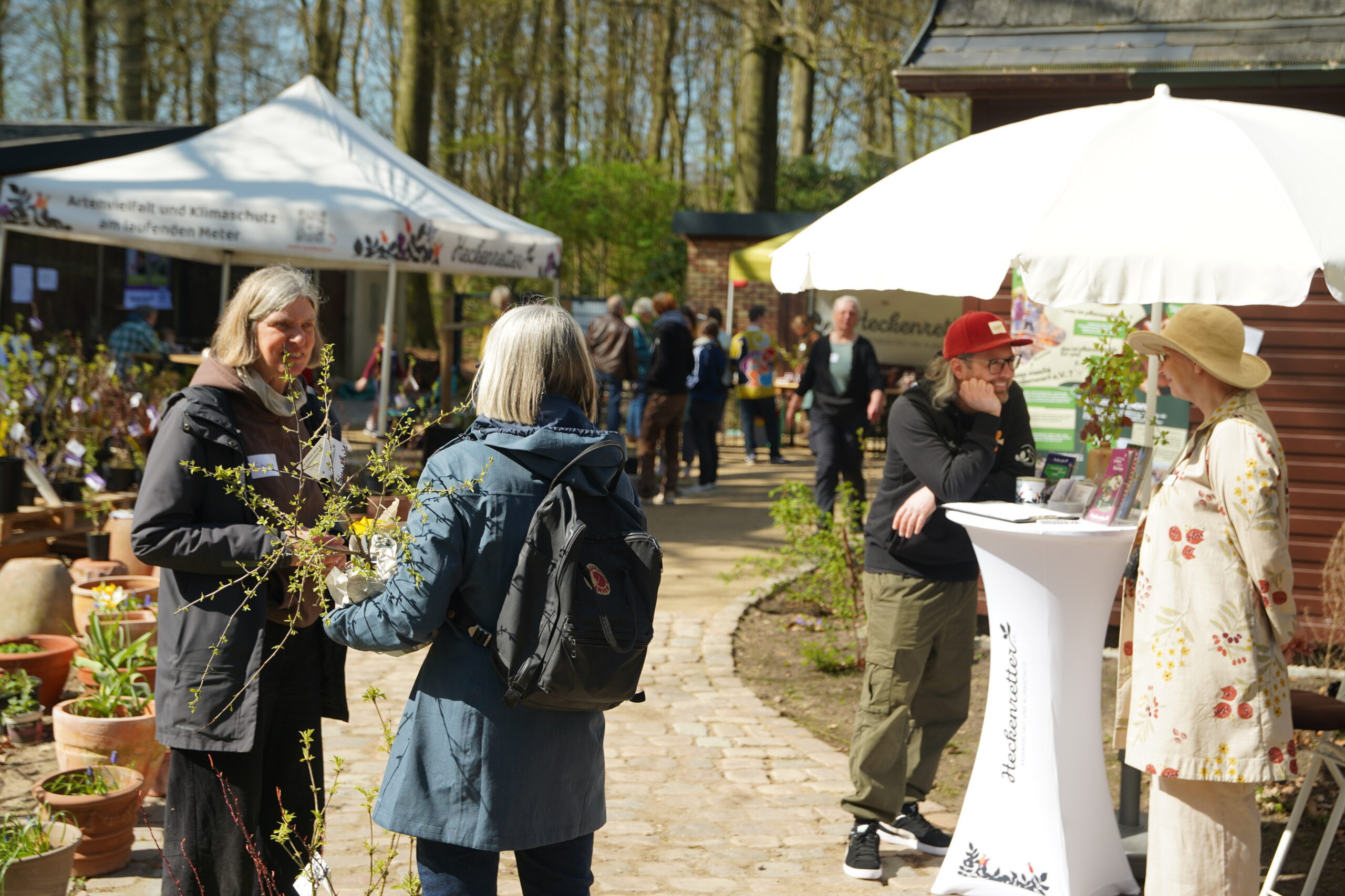 Heckenkieken im Heilgarten Hamburg – Pflanzenverkauf und Beratung