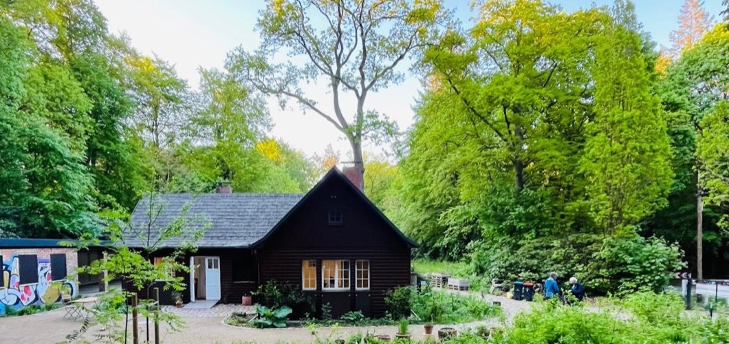 Das denkmalgeschützte Waldhaus mit Seminarraum